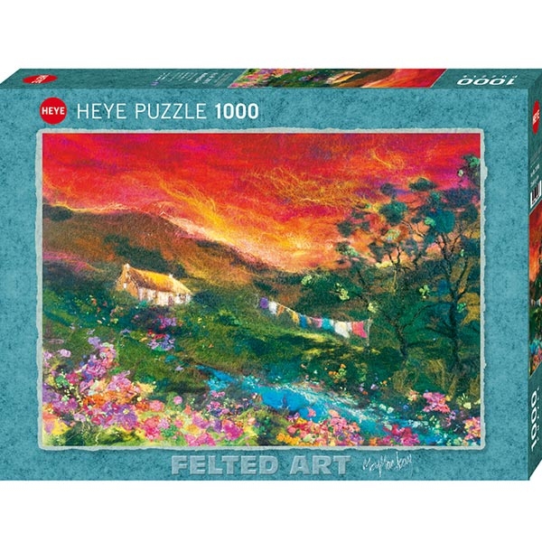 Heye puzzle 1000 pcs Filc Art Washing Line 29916 - ODDO igračke