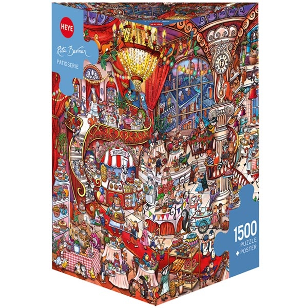 Heye puzzle 1500 pcs Triangle Berman Patisserie 29889 - ODDO igračke