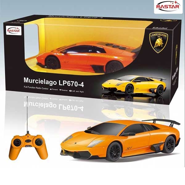 RC Auto na daljinski Rastar 1:24 Murcielago LP670-4 53/39000 - ODDO igračke