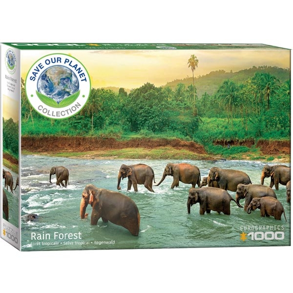 Eurographics Save Our Planet Puzzles Rainforest 6000-5540 - ODDO igračke