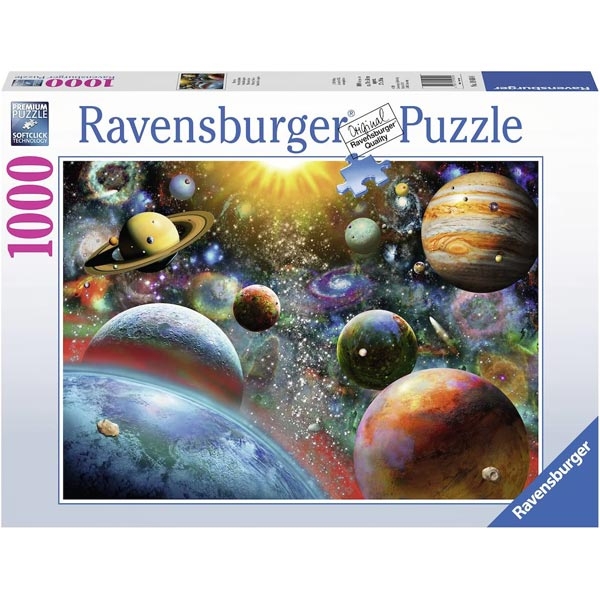 Ravensburger puzzle (slagalice) - 1000PCS Planete RA19858  - ODDO igračke