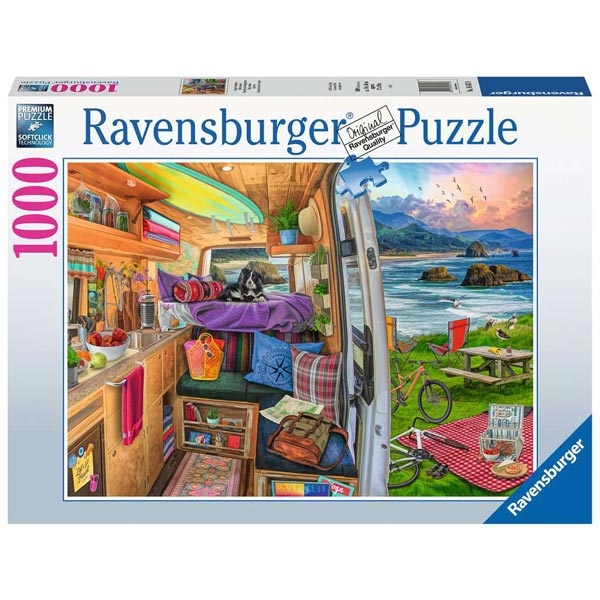 Ravensburger puzzle (slagalice)- 1000pcs Najlepše bekstvo RA16457 - ODDO igračke