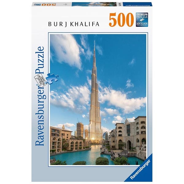 Ravensburger puzzle (slagalice)- 500pcs Burj Khalifa, Dubai RA16468 - ODDO igračke