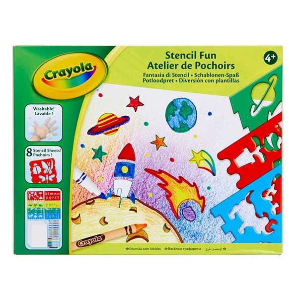 Crayola stencil fun set GA256276 - ODDO igračke