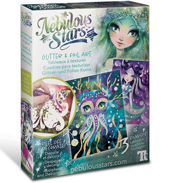 Nebulous Stars Glitter & Foil Art - Kreativni set 11011 - ODDO igračke