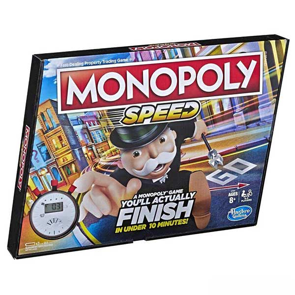 MONOPOLY Speed društvena igra E7033 - ODDO igračke