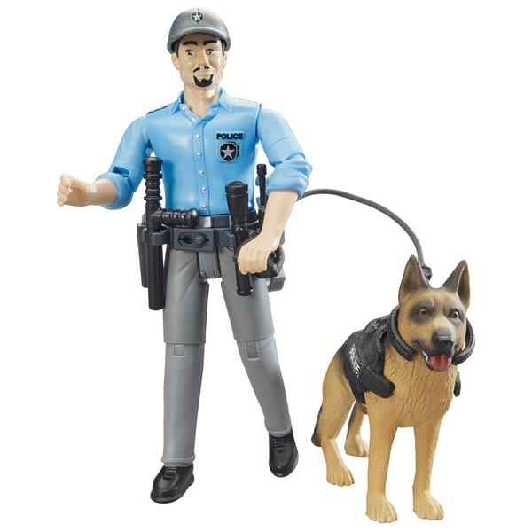 Policajac sa psom Bruder 621506 - ODDO igračke