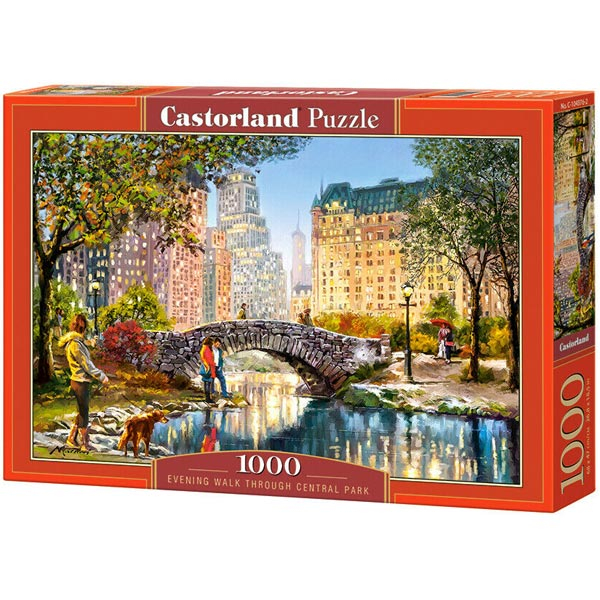Castorland puzzla 1000 Pcs Evening Walk Through Central Park 104376 - ODDO igračke