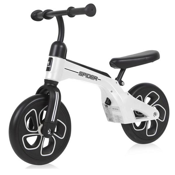 Balans bicikl bez pedala za decu Balance Bike Spider Bertoni White 10050450001 - ODDO igračke