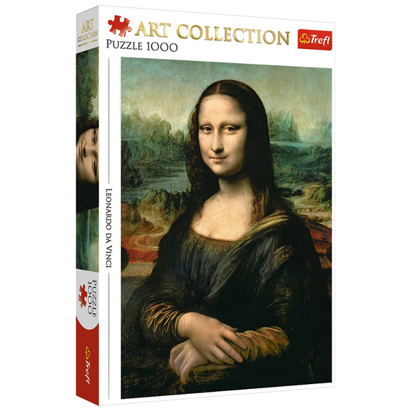 Trefl Puzzla 1000 pcs Art Collection Leonardo da Vinci - Mona Lisa 10542 - ODDO igračke