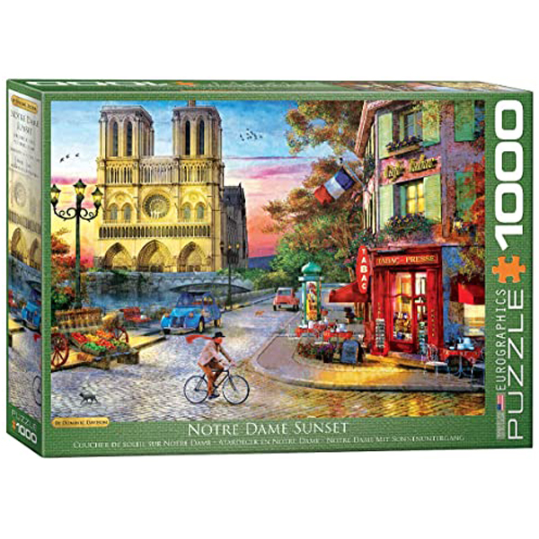 Eurographics Notre-Dame, Paris by Dominic Davison 1000-Piece Puzzle 6000-5530 - ODDO igračke