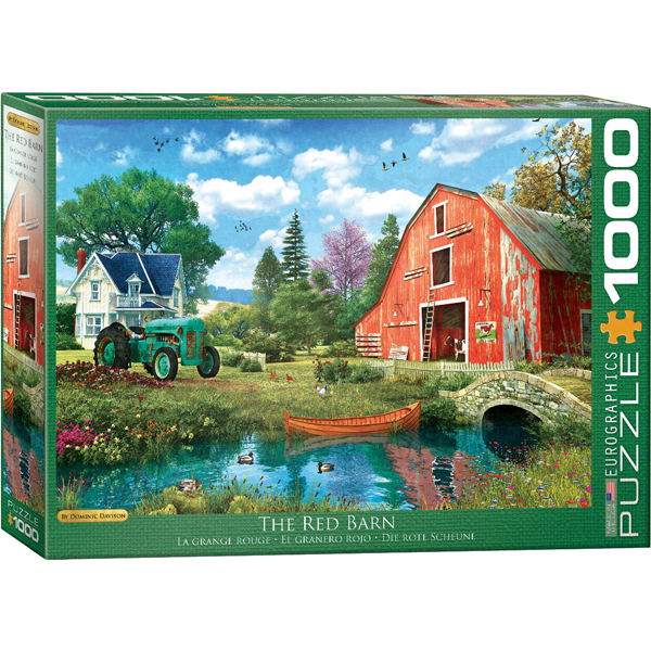 Eurographics The Red Barn 1000-Piece Puzzle 6000-5526 - ODDO igračke