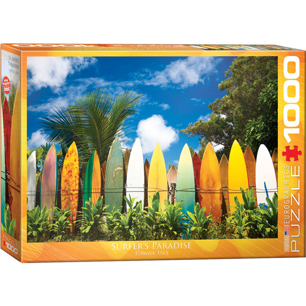 Eurographics Surfers Paradise Hawaii 1000-Piece Puzzle 6000-0550 - ODDO igračke