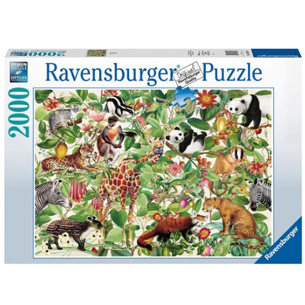 Ravensburger puzzle (slagalice) Džungla 2000pcs RA16824 - ODDO igračke