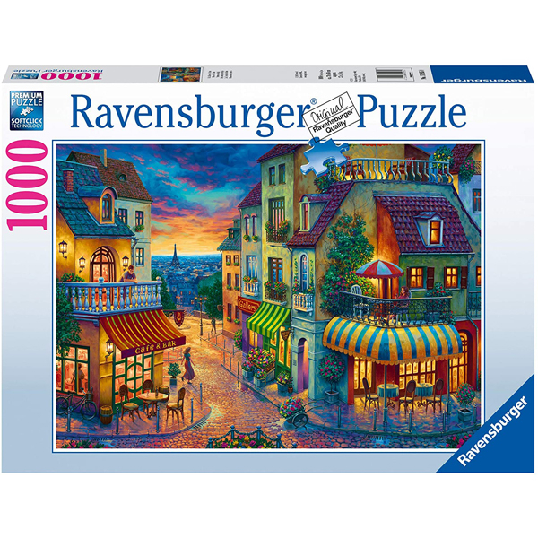 Ravensburger puzzle (slagalice) 1000pcs Evening in Paris RA15265 - ODDO igračke