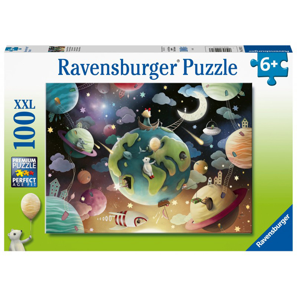 Ravensburger puzzle (slagalice) 100XXL pcs Planete iz fantazije RA12971 - ODDO igračke