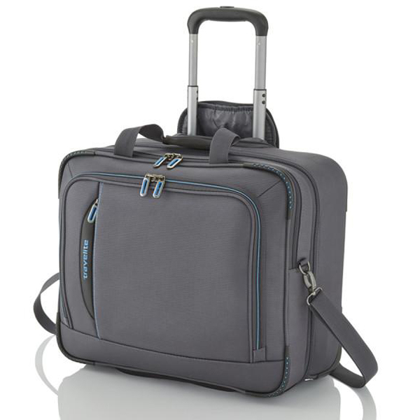 Torba putna Travelite Crosslite Businesswheeler Anthracite 089506-04 - ODDO igračke