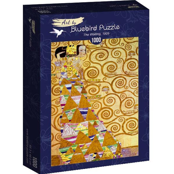Bluebird puzzle 1000 pcs Gustave Klimt - The Waiting 60017 - ODDO igračke