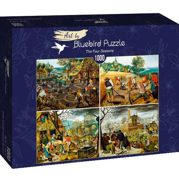 Bluebird puzzle 1000 pcs - Pieter Brueghel the Younger - The Four Seasons 60020 - ODDO igračke