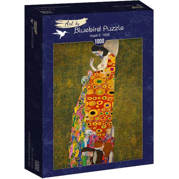 Bluebird puzzle 1000 pcs Gustave Klimt - Hope II - ODDO igračke