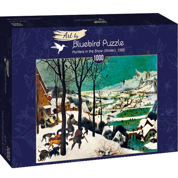 Bluebird puzzle 1000 pcs Pieter Bruegel the Elder - Hunters in the Snow (Winter) 60029 - ODDO igračke