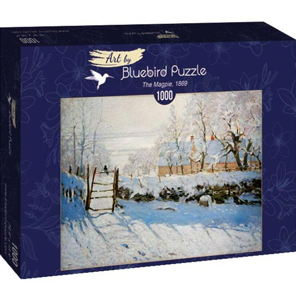 Bluebird puzzle 1000 pcs Claude Monet - The Magpie 60041 - ODDO igračke