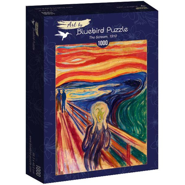 Bluebird puzzle 1000 pcs Munch - The Scream 60058 - ODDO igračke