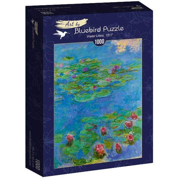 Bluebird puzzle 1000 pcs Claude Monet - Water Lilies 60062 - ODDO igračke
