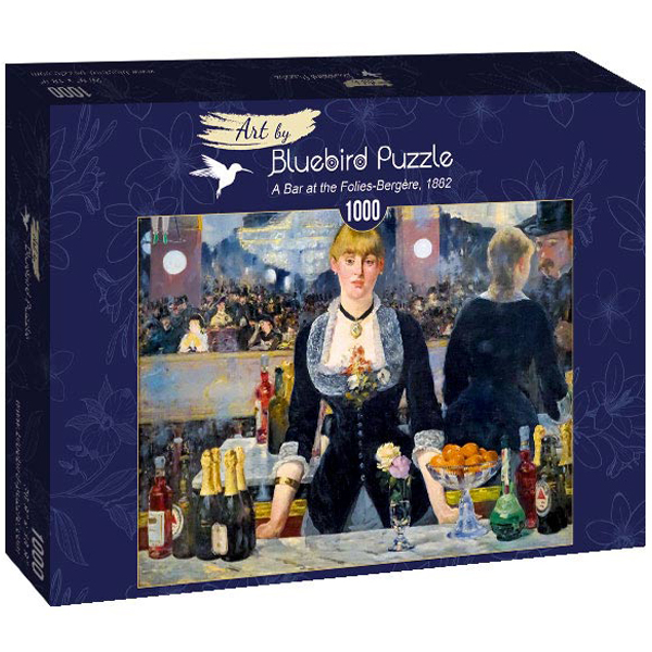 Bluebird puzzle 1000 pcs Edouard Manet - A Bar at the Folies-Bergere 1882 60080  - ODDO igračke