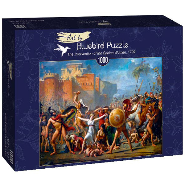 Bluebird puzzle 1000 pcs Jacques-Louis David - The Intervention of the Sabine Women, 1799 60084 - ODDO igračke