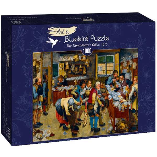 Bluebird puzzle 1000 pcs Pieter Brueghel the Younger - The Tax-collectors Office, 1615 60085 - ODDO igračke
