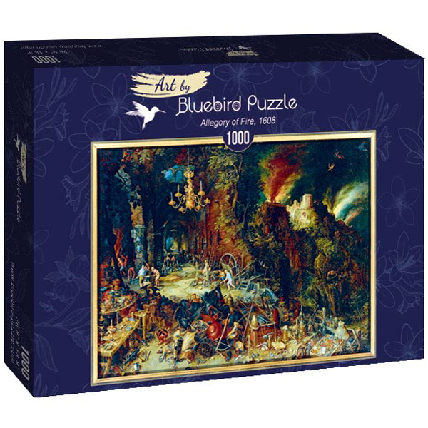 Bluebird puzzle 1000 pcs Jan Brueghel the Elder - Allegory of Fire, 1608 60091 - ODDO igračke