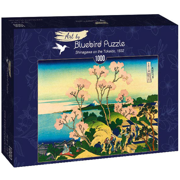 Bluebird puzzle 1000 pcs Katsushika Hokusai - Shinagawa on the Tokaido, 1832 60093 - ODDO igračke