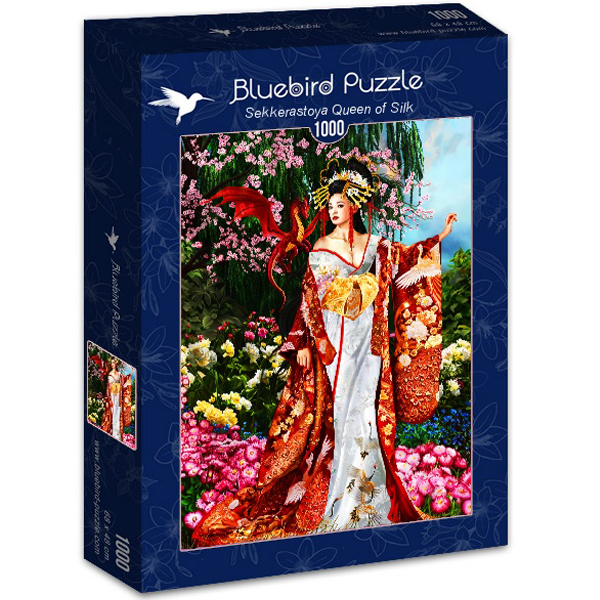 Bluebird puzzle 1000 pcs Nene Thomas Sekkerastoya Queen of Silk 70425 - ODDO igračke