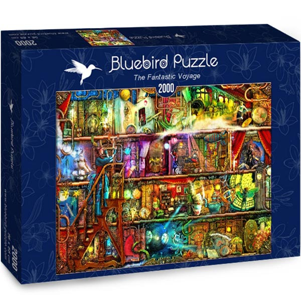 Bluebird puzzle 2000 pcs The Fantastic Voyage 70161 - ODDO igračke