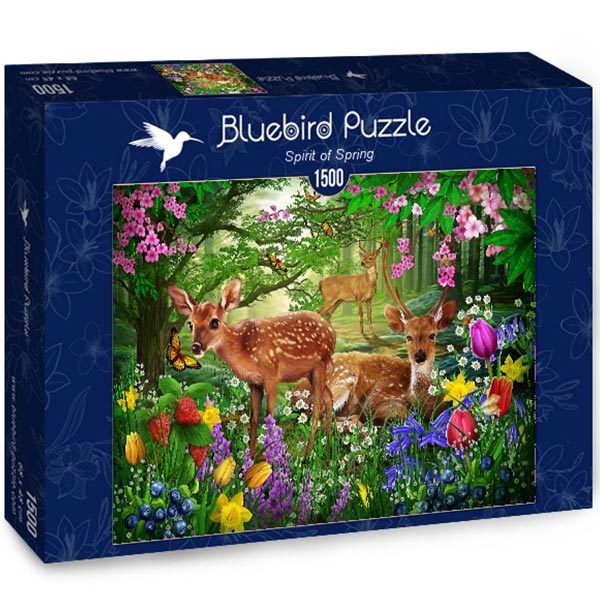 Bluebird puzzle 1500 pcs Spirit of Spring 70166 - ODDO igračke