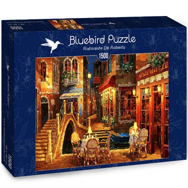 Bluebird puzzle 1500 pcs Ristorante Da Roberto 70213 - ODDO igračke
