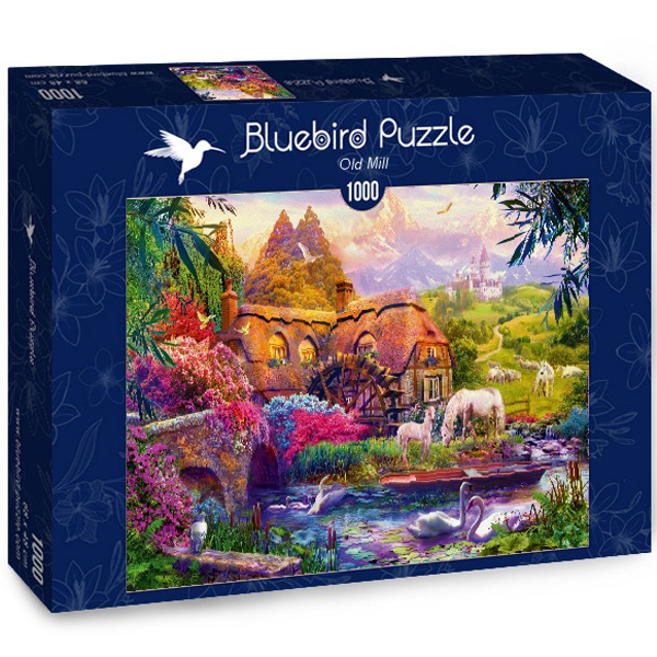 Bluebird puzzle 1000 pcs Old Mill 70305-P - ODDO igračke