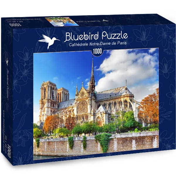 Bluebird puzzle 1000 pcs Cathedrale Notre-Dame de Paris 70224 - ODDO igračke