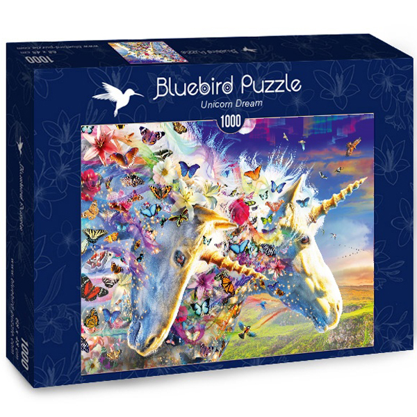 Bluebird puzzle 1000 pcs Adrian Chesterman Unicorn Dream 70245-P - ODDO igračke