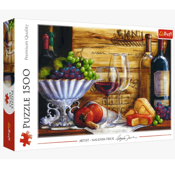 Trefl Puzzla 1500 pcs In the Vineyard 26174 - ODDO igračke