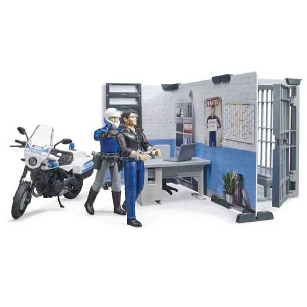 Policijska stanica set sa figurama Bruder 627324 - ODDO igračke