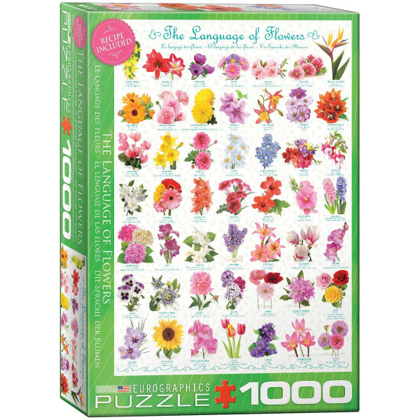 Eurographics The Language of Flowers 1000-Piece Puzzle 6000-0579 - ODDO igračke