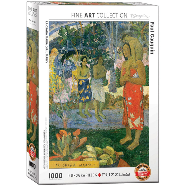 Eurographics Paul Gauguin - La Orana Maria (Hail Mary) 1000-Pieces Puzzle 6000-0835 - ODDO igračke