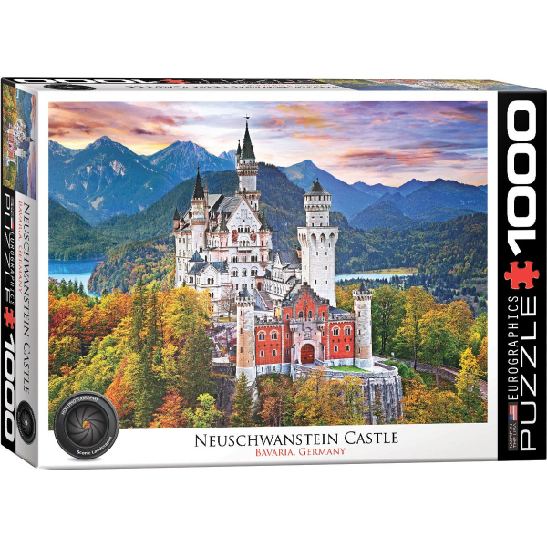 Eurographics Neuschwanstein Castle Germany 1000-Piece Puzzle 6000-0946 - ODDO igračke