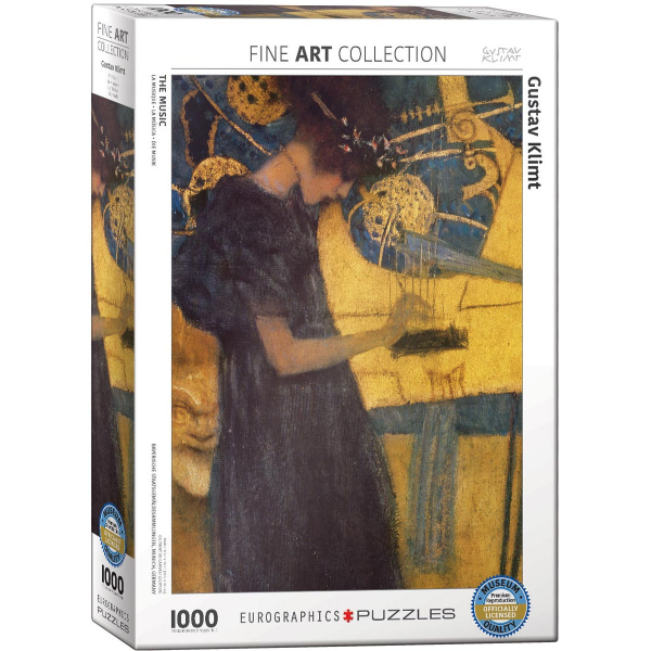 Eurographics Gustav Klimt - The Music 1000-Piece Puzzle 6000-1991 - ODDO igračke
