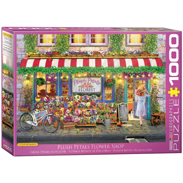 Eurographics Plush Petals Florist Normand, Paul 1000-Piece Puzzle 6000-5518 - ODDO igračke