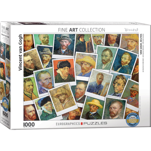 Eurographics Van Gogh Selfies 1000-Piece Puzzle 6000-5308 - ODDO igračke