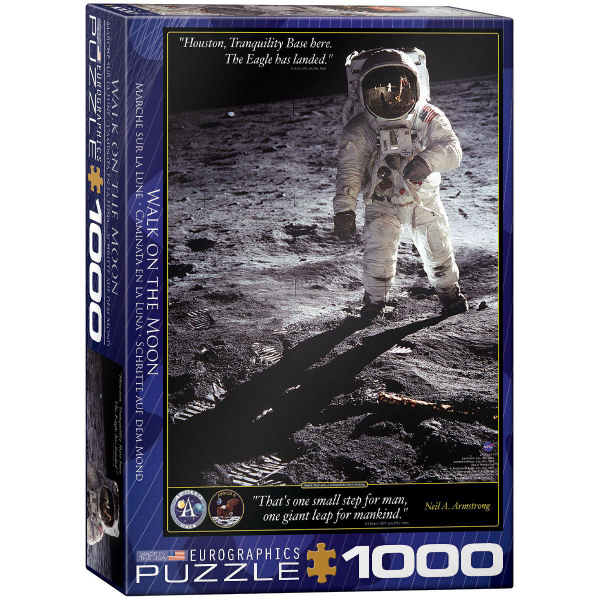 Eurographics Walk on the Moon 1000-Piece Puzzle 6000-4953 - ODDO igračke