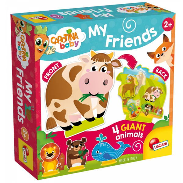 Carotina Edukativna igra My Animals Friends Lisciani 85521 - ODDO igračke